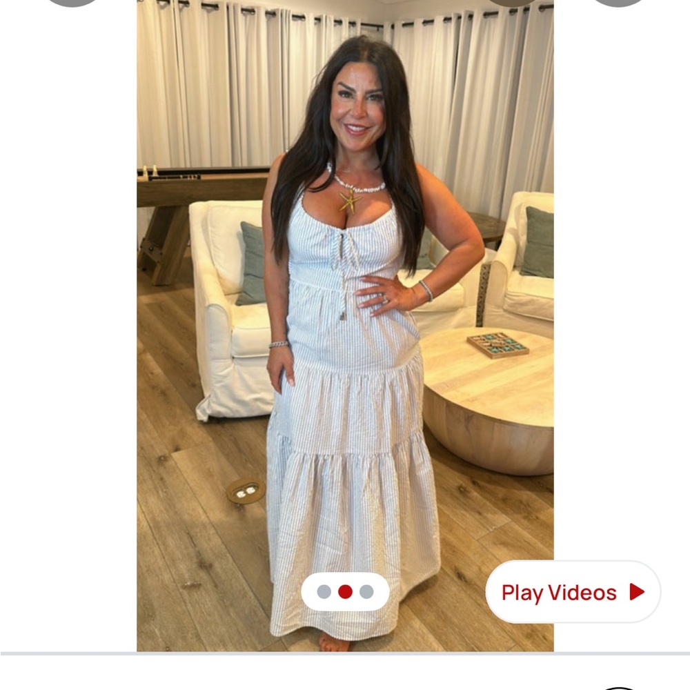 NWT Elegant White Maxi Dress